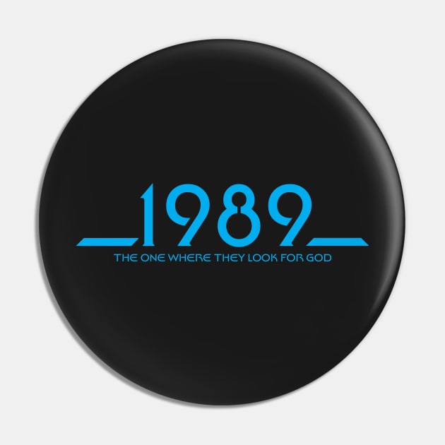 1989 Movie (Blue) Pin by GloopTrekker