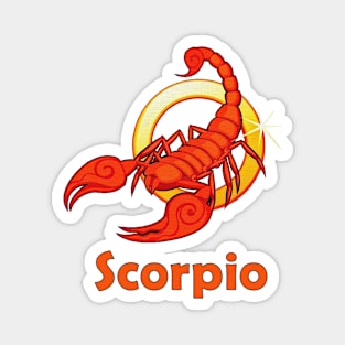 Scorpio zodiac sign Magnet