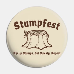 Stumpfest - Funny Bluey Pin