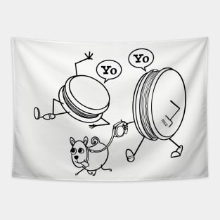 Yo-Yo Buddies Yo-Yo Fan Tapestry