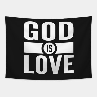 God Is Love Bible Scripture Verse Christian Tapestry