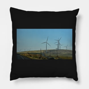 Washington State Wind Farm Pillow