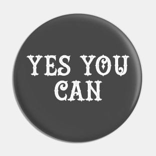 Yes You Can Pin