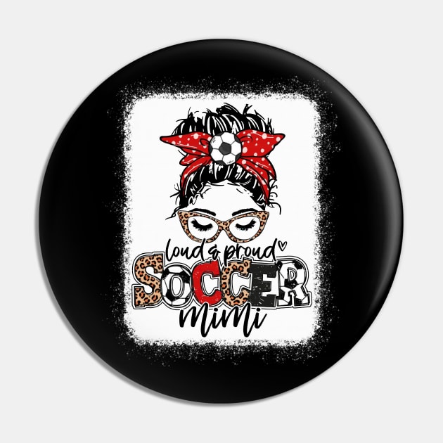 Soccer Mimi Leopard Shirt  Loud And Proud Soccer Mimi Pin by Wonder man 