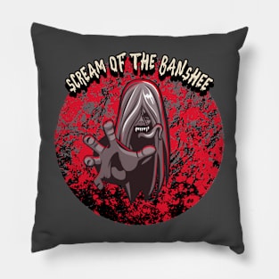 Scream of The Banshee Pillow