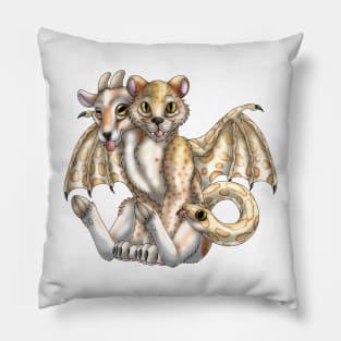 Chimera Cubs: Cream Cheetah Pillow