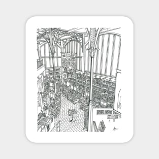 Book Store in Paris Magnet