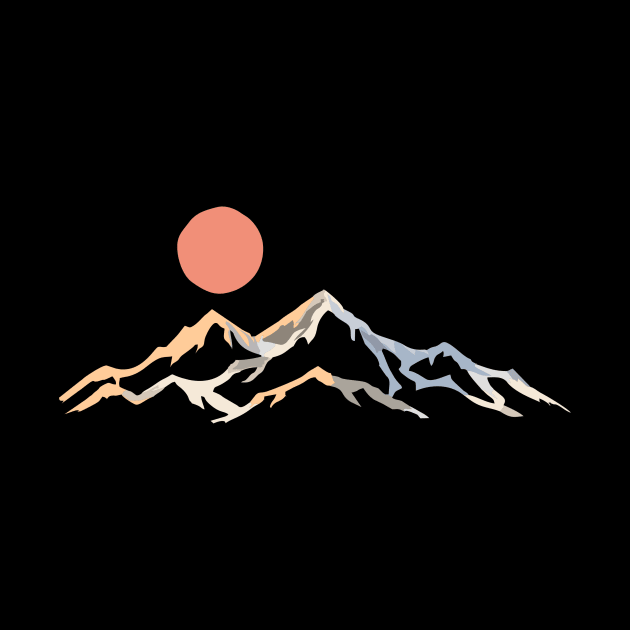 minimalist Mountain by pilipsjanuariusDesign