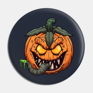 Pumpkin Monster Pin