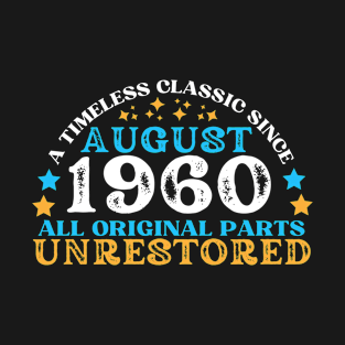 A timeless classic since August 1960. All original part, unrestored T-Shirt