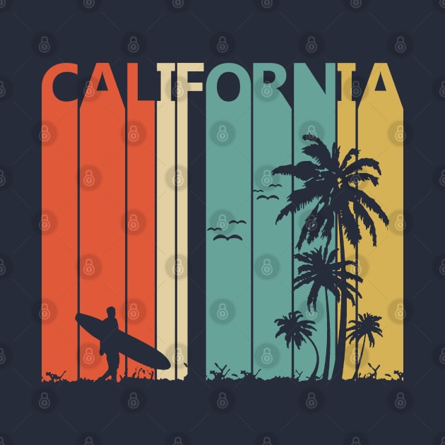 Vintage Retro 1980s California by GWENT