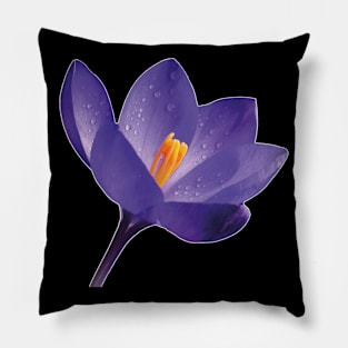 Purple Flower Pillow