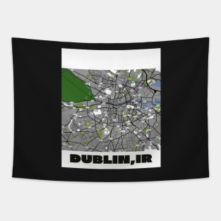 Dublin map Tapestry