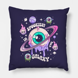 Hot goth Spookiest in the galaxy Pillow