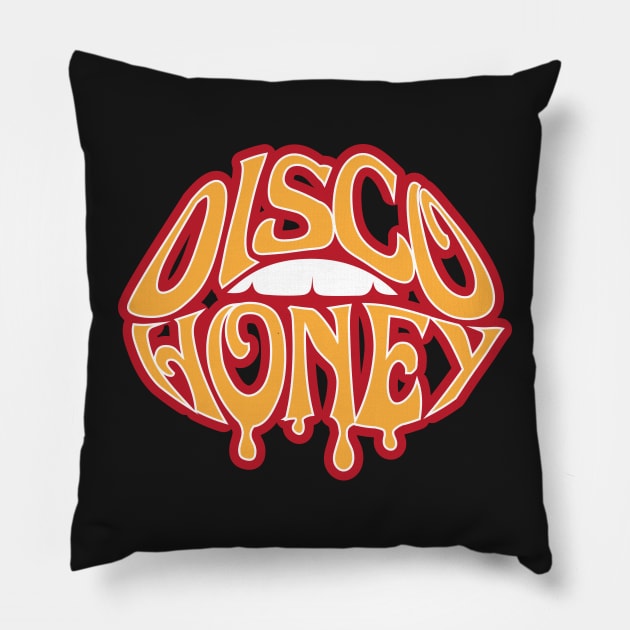 Disco Honey Pillow by dojranliev