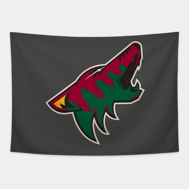 Minnesota Coyotes - Arizona Wild logo mashup Tapestry by phneep