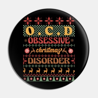 OCD Christmas Sublimation Pin