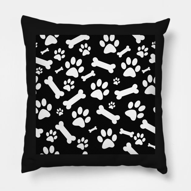 paw print Pillow by Weekendfun22