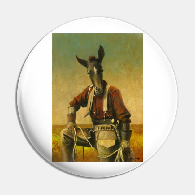 Foal Cowboy Pin by mictomart