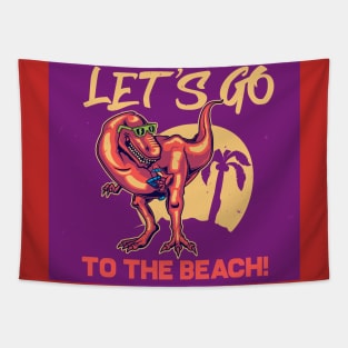 Let's Go To The Beach Tapestry