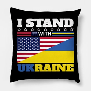 I stand with Ukraine Pillow