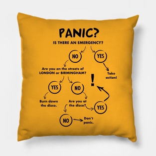 Panic Decision Tree Pillow