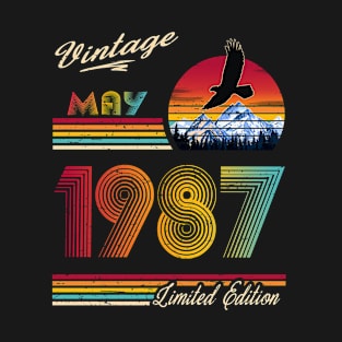 May 1987 Birthday T-Shirt