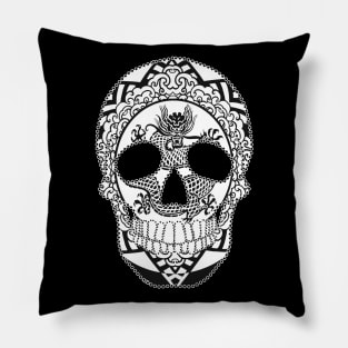 Dragon Skull Pillow