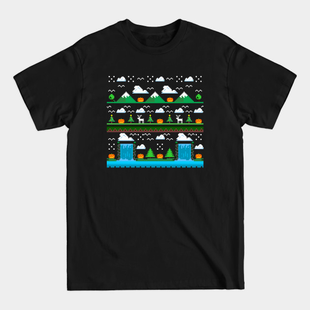 Disover landscape pixel - Minecraft - T-Shirt