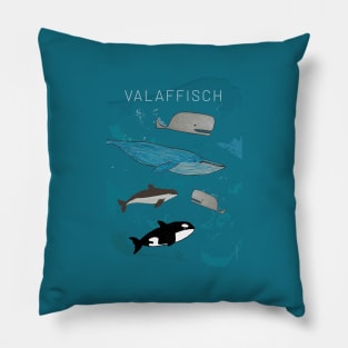 Valaffisch, Vote Whale Election Poster Swedish Pun Pillow