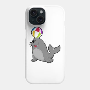 Seal at Water sports with Water polo Phone Case