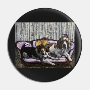 Fancy and Free Beagle Pals Pin