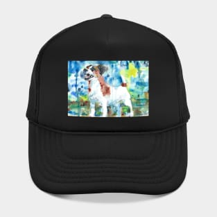 JACK RUSSELL TERRIER - watercolor portrait .2 Hat