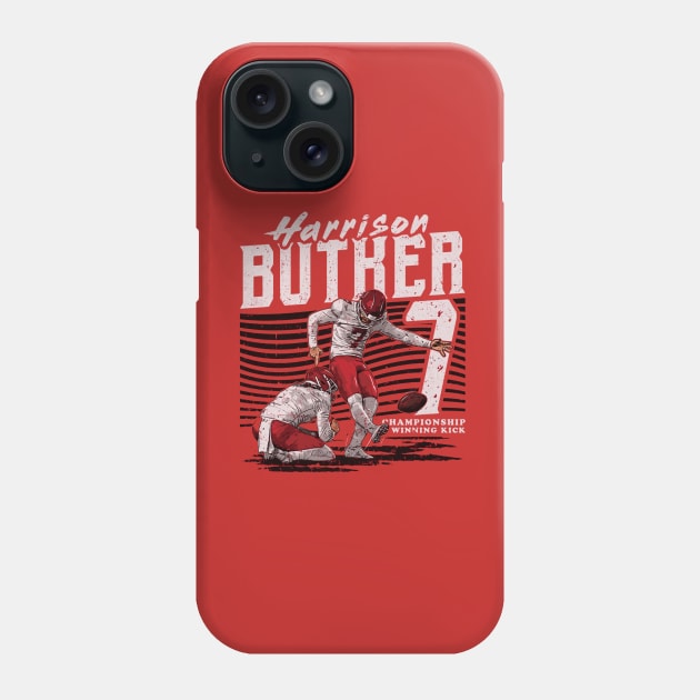 Harrison Butker Kansas City Kick Phone Case by Chunta_Design