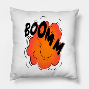 boom explosion Pillow