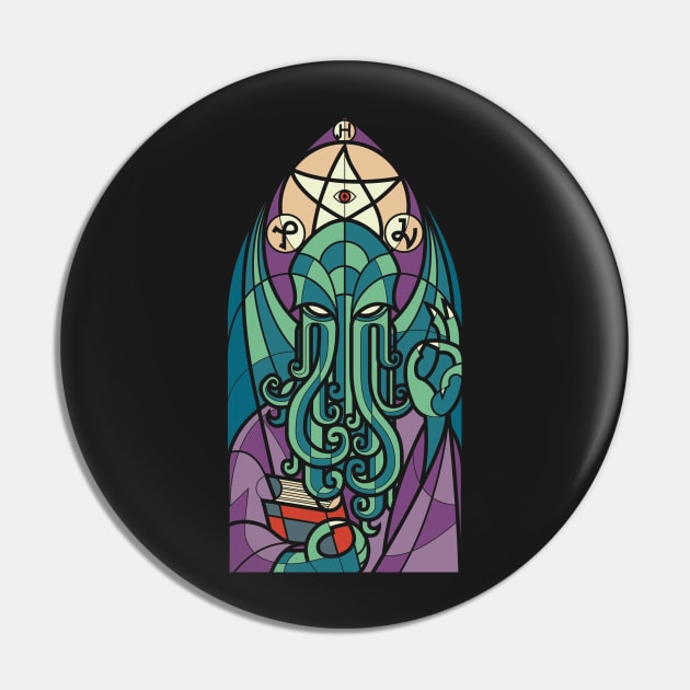 Cthulhu's Church Pin by spike00