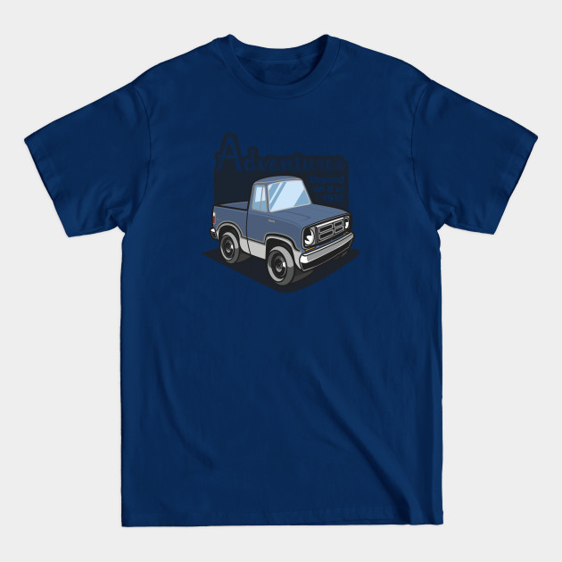 Disover Light Blue Iridescent Adventurer (White-Based) - 1972 - Truck - T-Shirt