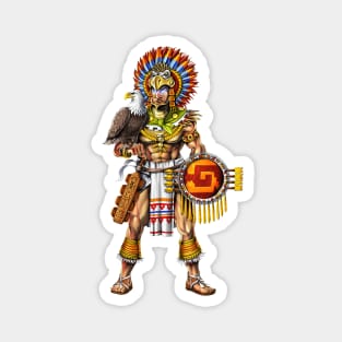 Aztec Eagle Warrior Magnet