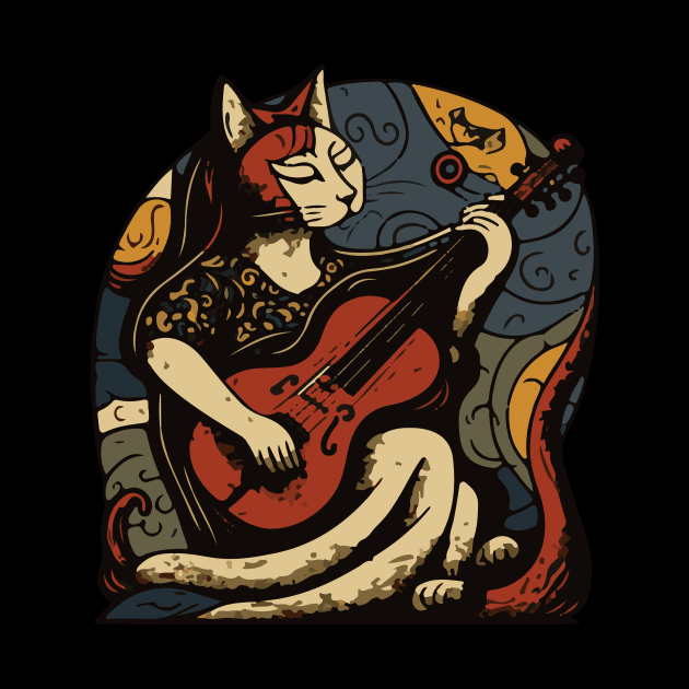 Musician Cat lyric Style by MusicianCatsClub