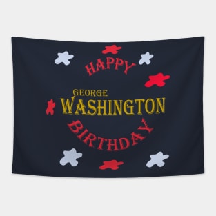 happy george washington birthday Tapestry