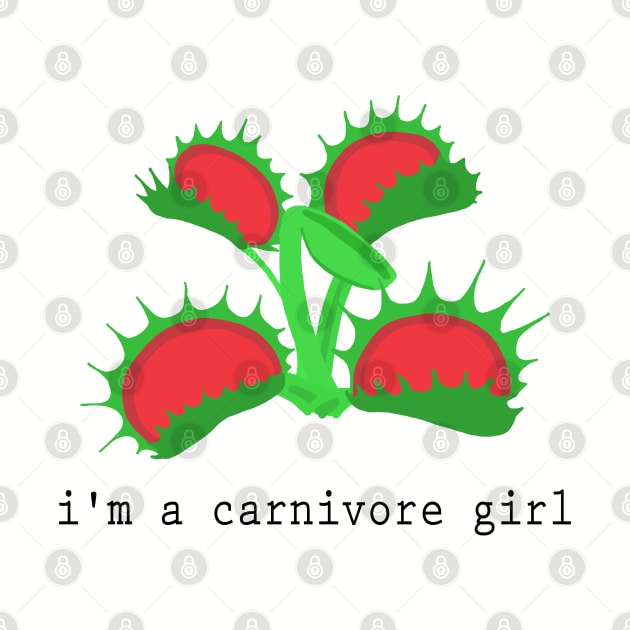 i'm a carnivore girl by QuasaiBonsai