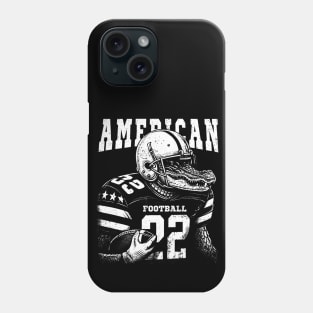 Alligator American Football Vintage Phone Case