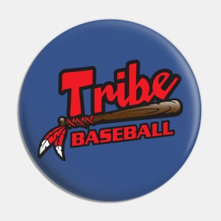 Tribe Baseball Logo Pin