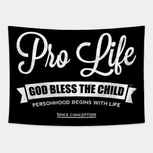 Pro Life Tapestry