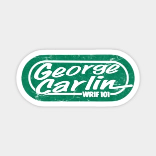 101 WRIF George Carlin  Detroit Radio Station Magnet