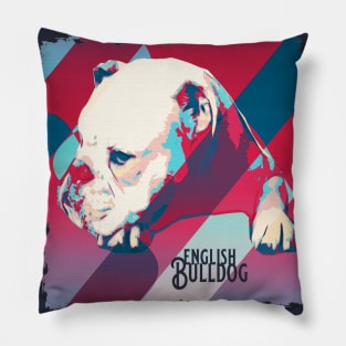 English Bulldog Pillow