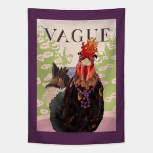 Verity the Fashion Forward Hen Tapestry