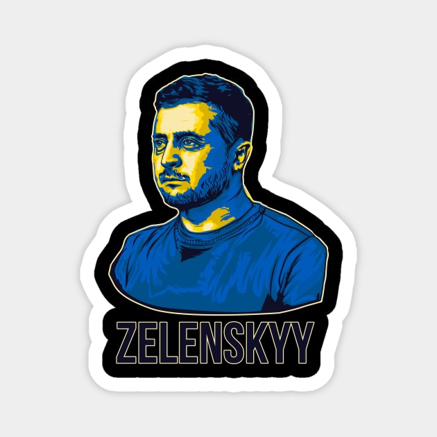 Zelenskyy Magnet by ComPix