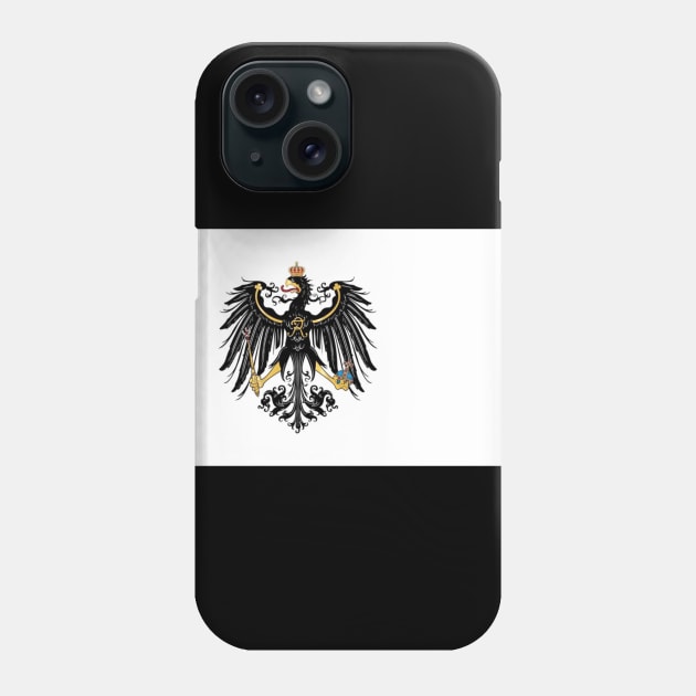 Prussian coat of arms flag Phone Case by AidanMDesigns
