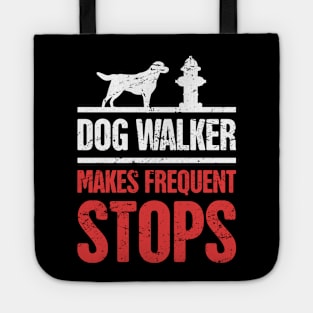 Funny Dog Walking Gift For Dog Walker Tote